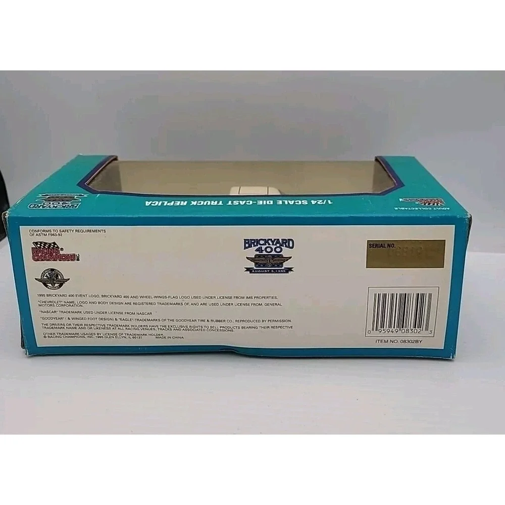 1995 Racing Champions BRICKYARD 400 Pace Truck Diecast 1/24‎ LIMITED ED. 1/40000